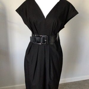 Black Classic Sheath Dress
